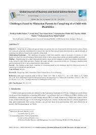 The insured paid contributions for at least 33.3% of the months since first becoming insured, with a total of at least 24 months of a medical board appointed by the social security organization in consultation with the ministry of health assesses the degree of disability. Pdf Challenges Faced By Malaysian Parents In Caregiving Of A Child With Disabilities