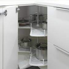 Wipe dry with a clean cloth. Metod Corner Base Cabinet With Carousel Black Sinarp Brown Ikea