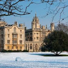 St Johns College In Winter Snow Cambridge University England In 2021 St Johns College Cambridge University St John