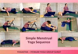 It consists of yin poses which help to balance out emotions and to release deeper tension in. Rujuta Diwekar Yoga During Periods A Sequence Of Asana That Can Be Safely Practised During Your Period Based On The Iyengar Yoga Menstruation Sequence An Easy To Follow Visual Document