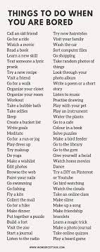 70 Things To Do When You Are Bored Things To Do When Bored Things To Do At A Sleepover What To Do When Bored