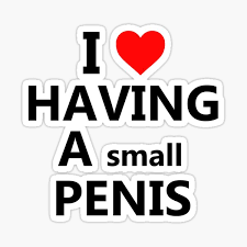 Small Dick Stickers for Sale | Redbubble