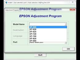 To protect our site from spammers you will need to verify you are not a robot below in order to access the download link. Epson Xp520 Xp620 Xp625 Xp720 Xp760 Xp820 Xp860 Adjustment Program Youtube