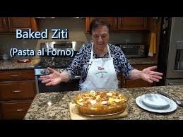 Italian Grandma Makes Baked Ziti Rigatoni Pasta Al Forno Youtube Baked Ziti Pasta Al Forno Ziti