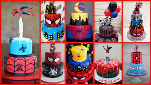 10 Spiderman Birthday Cake Ideas For Baby Boy Spiderman Theme Birthday Cake Decoration For K Spiderman Birthday Cake Birthday Cake Decorating Spiderman Cake