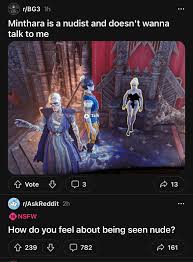 Bg3 minthara naked - kantelinen.fi