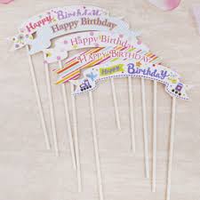 Colorful happy birthday banner with confetti falling and balloons floating over white background happy birthday background with letters , cake, drinks and pink festive decoration on turquoise blue shabby chic wooden. Happy Birthday Cake Topper Banner Flag Cupcake Cake Flags Baby Shower Child Birthday Party Supplies Cake Bake Decoration Cake Decorating Supplies Aliexpress