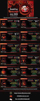 Gambling Horoscope July 2020 Is Today My Lucky Day To Gamble Horoscope Horoscope July August Horoscope