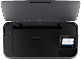 The battery is consisted of the printer and is located in a compartment at the back. Hp Officejet 200 And 250 Portable Printer Review Nerd Techy