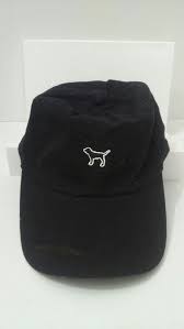 Victoria S Secret Black Dog Hat Fashion Clothing Shoes Accessories Womensaccessories Hats Ebay Link Victoria Secret Hats Pink Baseball Cap