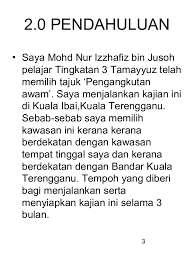 Contoh Rujukan Kerja Kursus Geografi