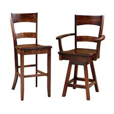 It's supported by four tubular black steel legs and features fixed arms as well as a seating capacity of 275 lb. Still Fork 242449 Chairs And Stools Tiffin 24 Inch Arm Bar Chair Discount Furniture At Hickory Park Furniture Galleries