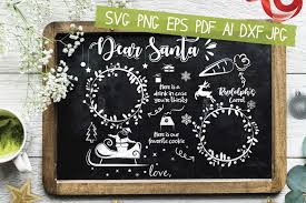 Great for that cute christmas santa cookie plate…scroll a bit you'll find it. Dear Santa Cookies And Milk Graphic By Araysvg Creative Fabrica