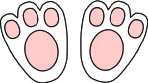 The earth laughs in flowers by ella claire. Bunny Clipart Paw Picture 137513 Bunny Clipart Paw