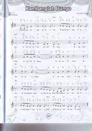 32 Lagu Daerah Dengan Not Angkan Dan Not Balok Di 2021 Lagu Lirik Lagu Buku Catatan