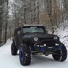 Black And Blue Wheels For Jeep Wrangler Black And Blue Jeep Jeep Grill Jeep Truck Blue Jeep