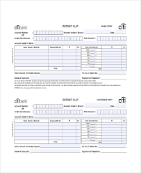 The depositor fills out the deposit slip to indicate what types of funds are being deposited and which accounts they should be deposited into. Free 8 Sample Deposit Slip Templates In Pdf Ms Word Excel