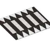 Coussin berlinois module Zebra passage piéton, plateau ...
