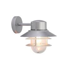 Elstead Copenhagen Copenhagen Silver Outdoor Wall Light Exterior Wall Light Wall Lights Outdoor Wall Lighting