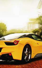 Yellowferraricarmobilehd Wallpaper Wallpapers In 2019 Moto Wallpapers Car Wallpaper For Related Im Sports Car Wallpaper New Car Wallpaper Car Iphone Wallpaper