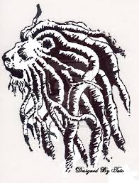 Lion tattoos are a great animal symbol linked with nobility, strength, and honor, and these characteristics can be adeptly defined in small body art. 22 Lion Face Outline Tattoo With Dreads Ideas Face Outline Lion Face Lion