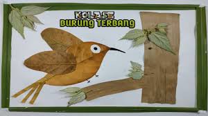 Daun umumnya organ berwarna hijau yang terletak diatas tanah. Cara Membuat Kolase Burung Terbang Youtube