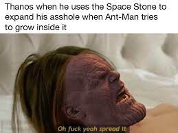 Memers Are Loving The Theory That Ant Man Defeats Thanos Via His Butt Memebase Funny Memes