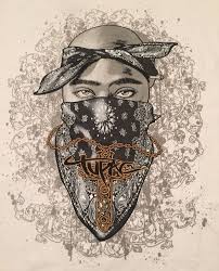 Vintage Tupac Shakur 2pac Dookie Gold T Shirt Hip Hop Out Of Print L Tall Tatuagem De Hip Hop Arte Do Hip Hop Desenho De Carpas