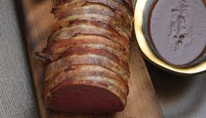 Whisk well and serve in a dipping. Bacon Wrapped Beef Tenderloin With Henry Bain Sauce The Splendid Table