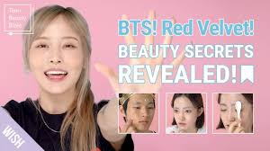 K Pop Idol Beauty Secrets Revealed Bts Red Velvet S Tips For Glowing Skin Teen Beauty Bible Youtube