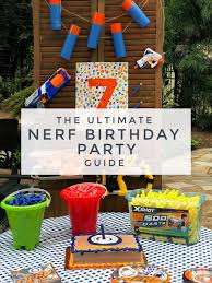 There are indoor and outdoor ideas for summer decorating. Simple Ideas For An At Home Nerf Gun Birthday Party