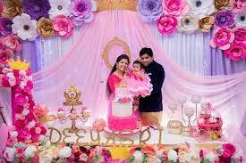 What is a good theme for a birthday party? Pin By Ashwini On Decorations Princess Birthday Party Decorations Girl Birthday Decorations 1st Birthday Decorations