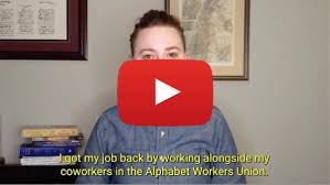Wegen schwierigkeiten mit diesen wörtern setzte die icao zum 1. Cwa Local 1400 Alphabet Workers Union Wins Settlement With Google Cwa District 1
