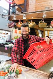 The best farmers markets in parker. A Middle Aged Man Doing Some Shopping At Farmers Market By Gary Parker Man Shopping
