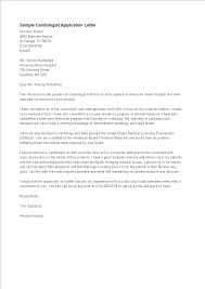 A job application letter, also known as a cover letter, should be sent or uploaded with your resume when applying for jobs. Sample Cardiologist Job Application Letter Templates At Allbusinesstemplates Com
