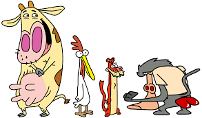 The pilot episode originally aired as part of cartoon network series what a cartoon on november 12, 1995. Cow Chicken I M Weasel And I R Baboon By Savagebolt95 On Deviantart
