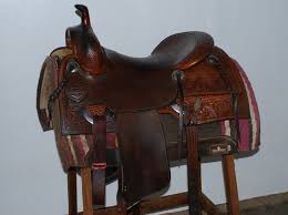 Bob's Custom RON EMMONS Signature Cow Horse Saddle 16"
