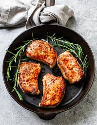 Brining pork chops, even for a short time, provides a little wiggle room on doneness. Rosemary Brown Sugar Pork Chops Familystyle Food
