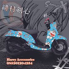 Beli decal yamaha x ride terlengkap harga murah august 2021 terbaru di tokopedia! Jual Decal Striping Motor Yamaha Fino Motif Doraemon Free Custom Perkaka Kota Bandung Permana51seviana Shop Tokopedia