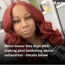 PLEASE REST😢‼️ SHE WAS ONLY 40 YEARS OLD!! She said she needed rest. She  died in her sleep while taking rest!!😢😢 BURNOUT & POOR MENTAL HEALTH  especially among entrepreneurs, IS REAL!! “It