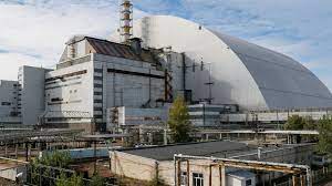 Chernobyl reactor block 5 and 6. Solar Panels Unveiled At Chernobyl Nuclear Power Site Bbc News