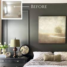 When it came to designing her master bedroom, lifestyle blogger anna mae groves didn't think twice about installing a dark feature wall. Simple Feature Wall In The Bedroom