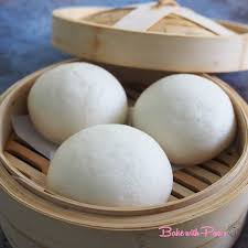 Peanut Steamed Buns (Pau) - BAKE WITH PAWS