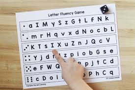 letter naming fluency alphabet printable fantastic fun learning