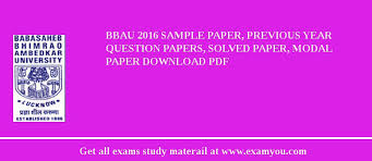 Bbau 2018 Sample Paper Previous Year Question Papers Solved Paper Modal Paper Download Pdf Examyou Com