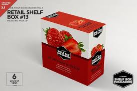 Retail Shelf Box 13 Packaging Mockup Packaging Mockup Psd Mockup Template Design Mockup Free