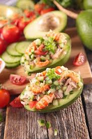 Avocat Crudites Thon Crevettes Une Jolie Entree Fraicheur D Ete Et De Vacances Recette Recettes De Cuisine Recette Entree Froide Recette Avocat Thon