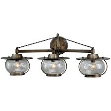 Mehr als 6800 direkt vom hersteller ausgewählte lampen zu außergewöhnlichen preisen. Jamestown 3 Light Bronze Coastal Bathroom Vanity Fixture 27 25 In W X 11 In H X