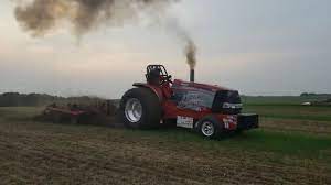 Chisel Plow With A 2500 Horsepower Pulling Tractor Youtube