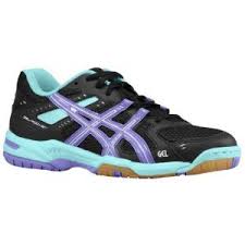Asics Gel Rocket 6 Women S Volleyball Shoes Black Hot Pink Neon Yellow Asics Volleyball Shoes Volleyball Shoes Asics